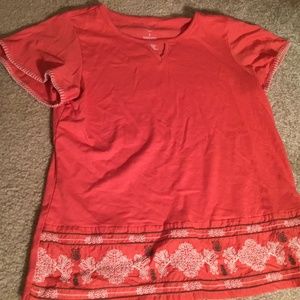 Embroidered T shirt
